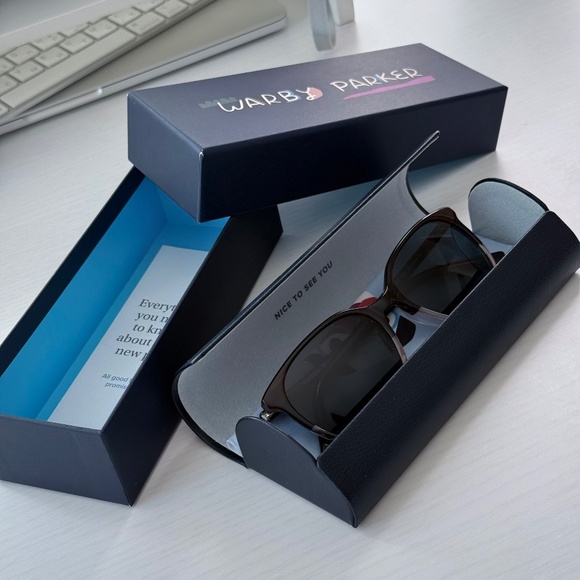 Warby Parker Sunglasses – Laurel (New w/ Case & Cloth)